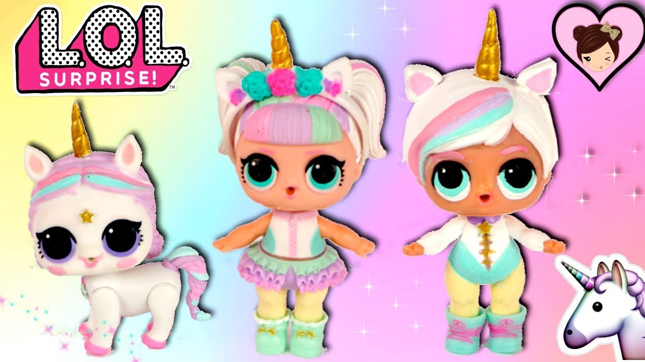 LOL Unicorn Family  - DIY Big Brother and Custom Unicorn Pet