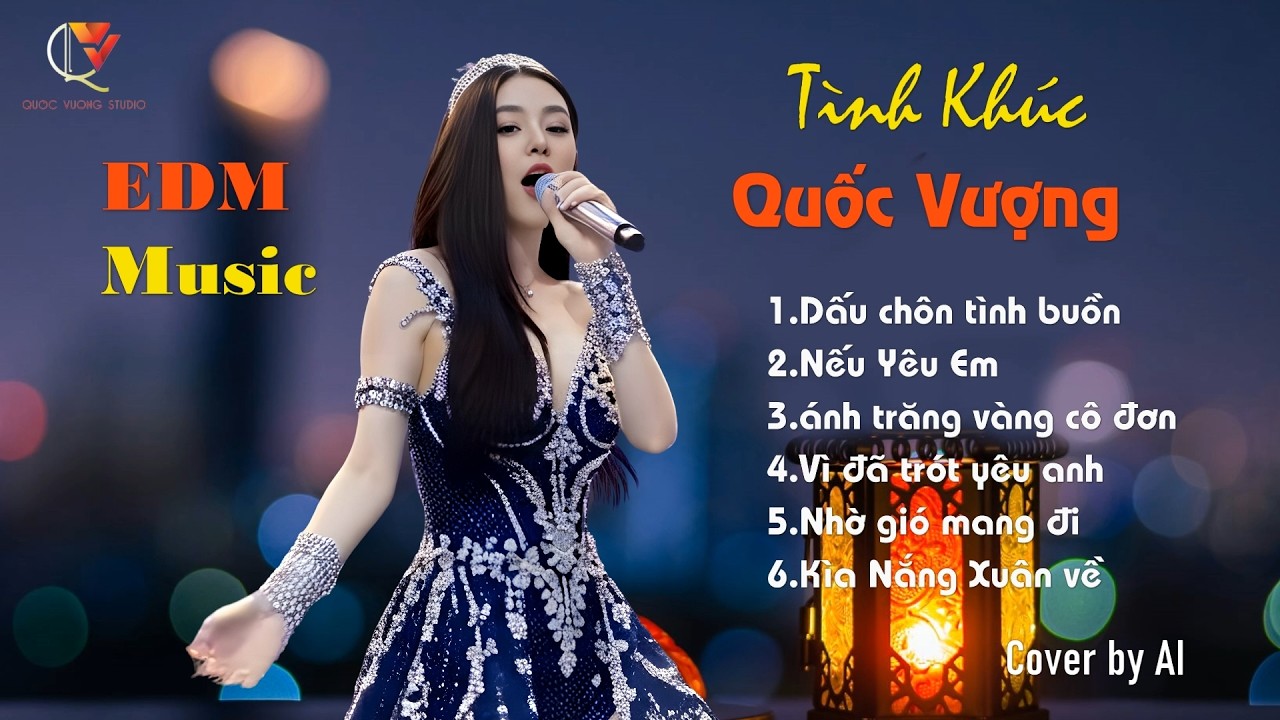 Album Nhạc QUỐC VƯỢNG - REMIX EDM  Cover by AI