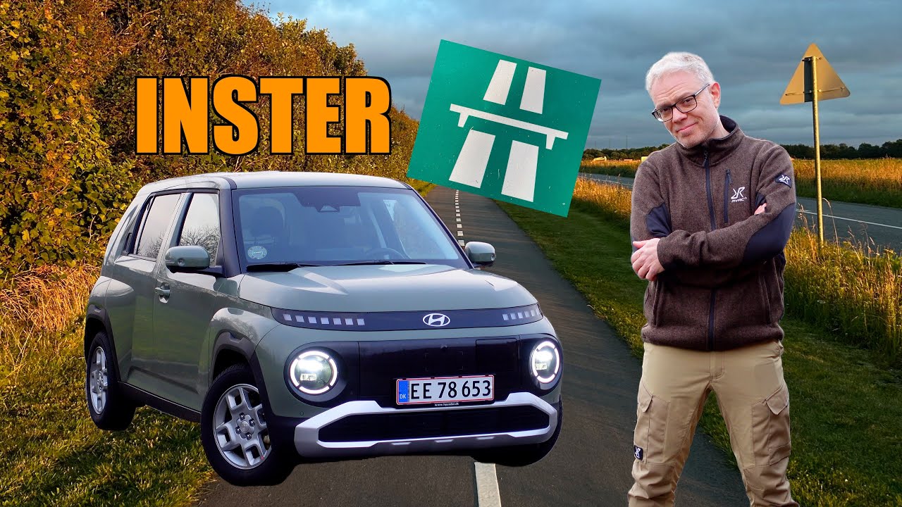 THE HYUNDAI INSTER. Put to the test, on the E20 Motorway, in my ODENSE CHALLENGE!!! (Part 2)