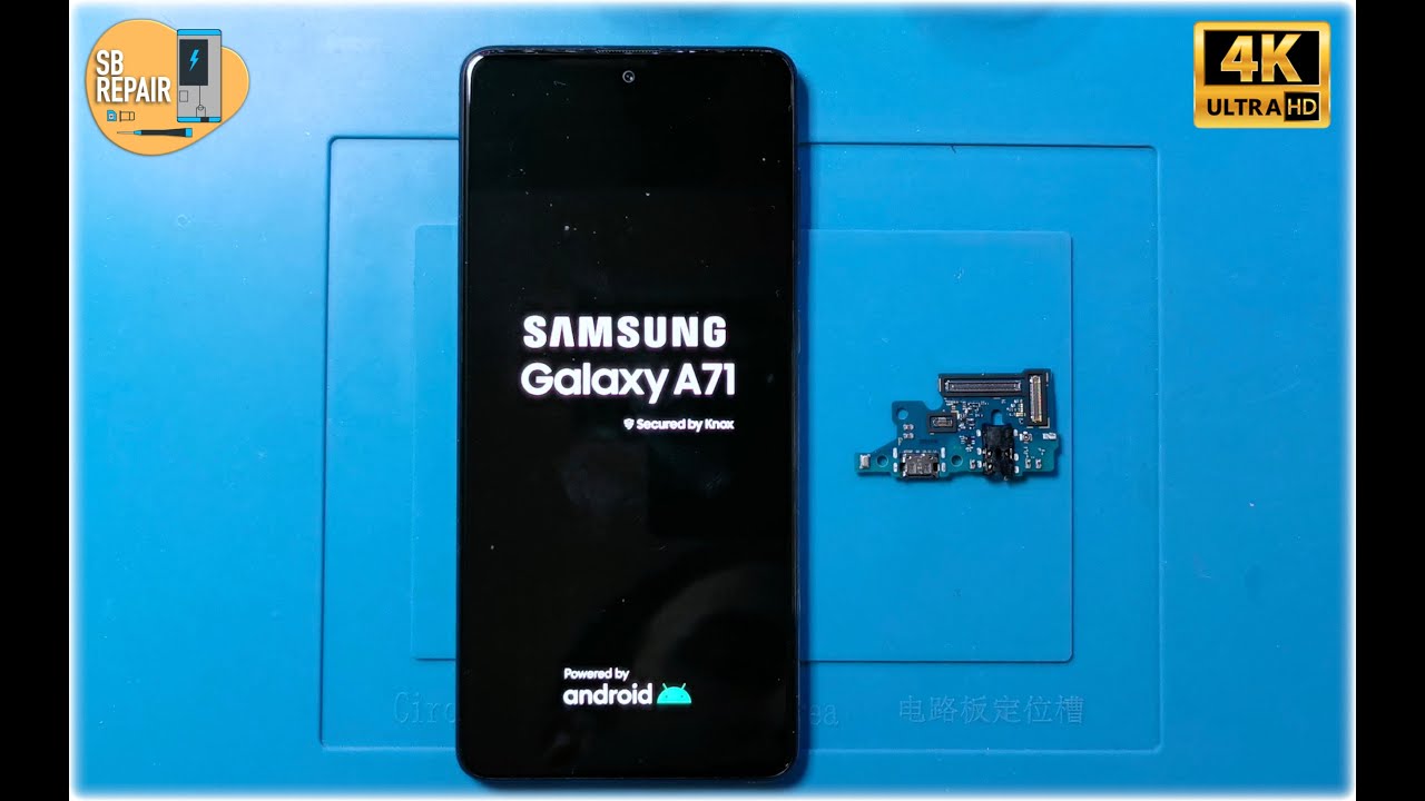 Samsung Galaxy A71 Charging socket Replacement #samsung #repair