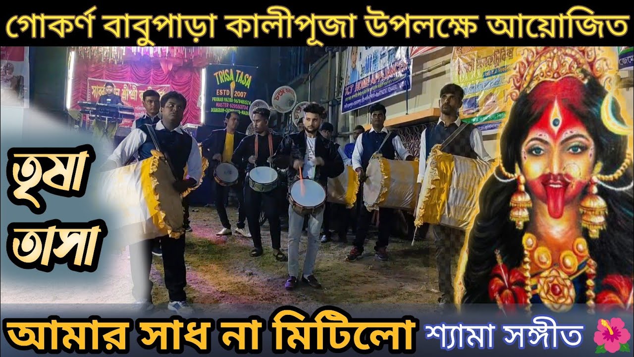 Amar Sadh Na Mitilo | Trisha Tasha | আমার সাধ না মিটিল | 🌺শ্যামা সঙ্গীত Tasa Video