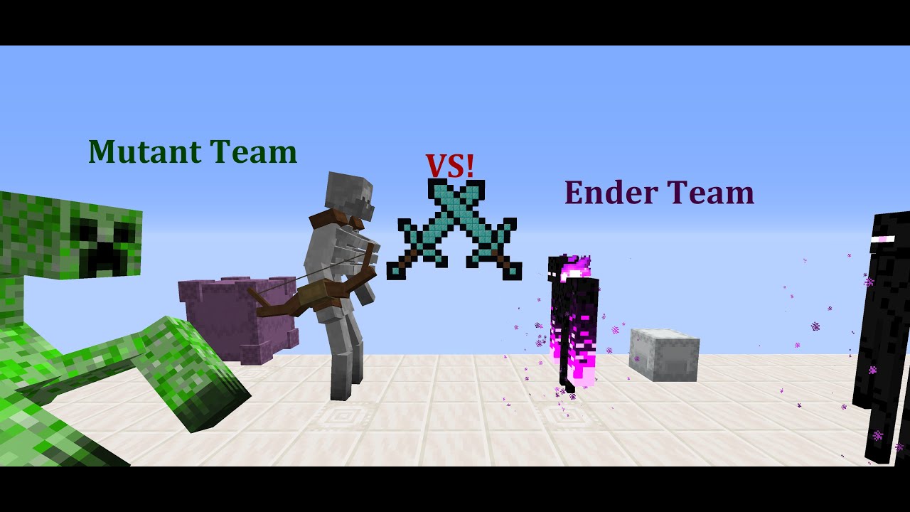 Cannon Ender Team vs all Mutant Beasts