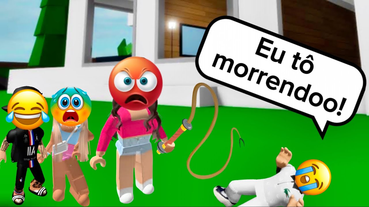 O menino malcriado que roubava os vizinhos e se deu mal - História Roblox