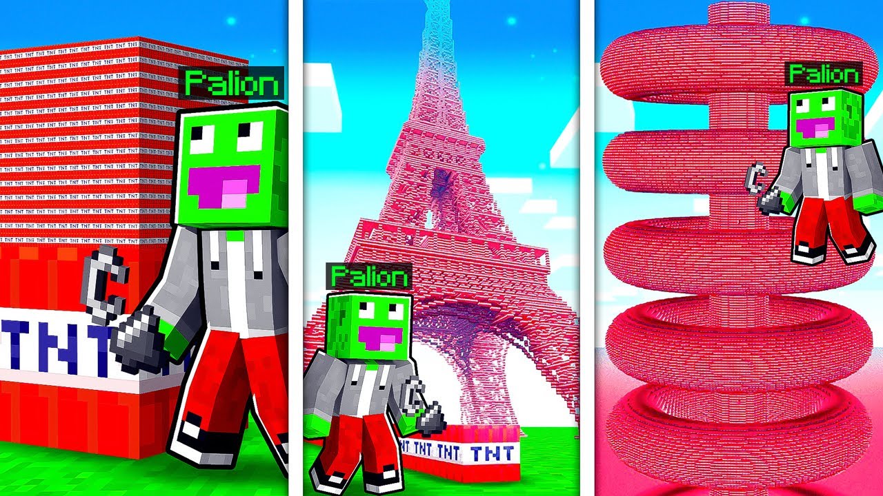 TESTUJE 30 NOWYCH SEKRETNYCH TNT w Minecraft!