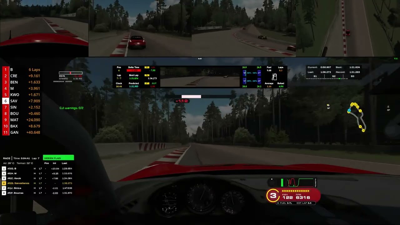 WSS Mazda MX5 cup Bikernieki race #2