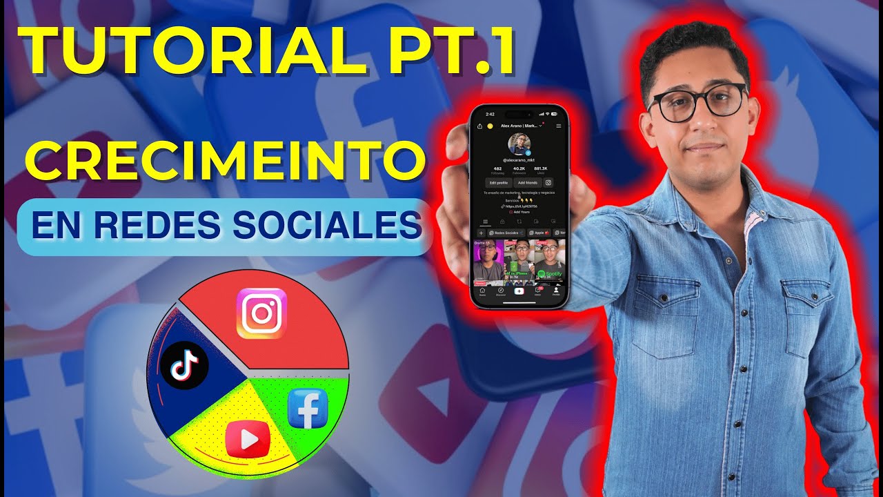 Como CRECER en REDES SOCIALES TUTORIAL