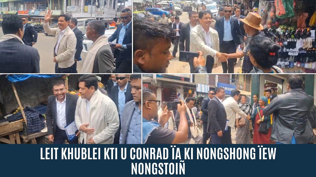 LEIT KHUBLEI KTI U CONRAD &Iuml;A KI NONGSHONG &Iuml;EW NONGSTOI&Ntilde;