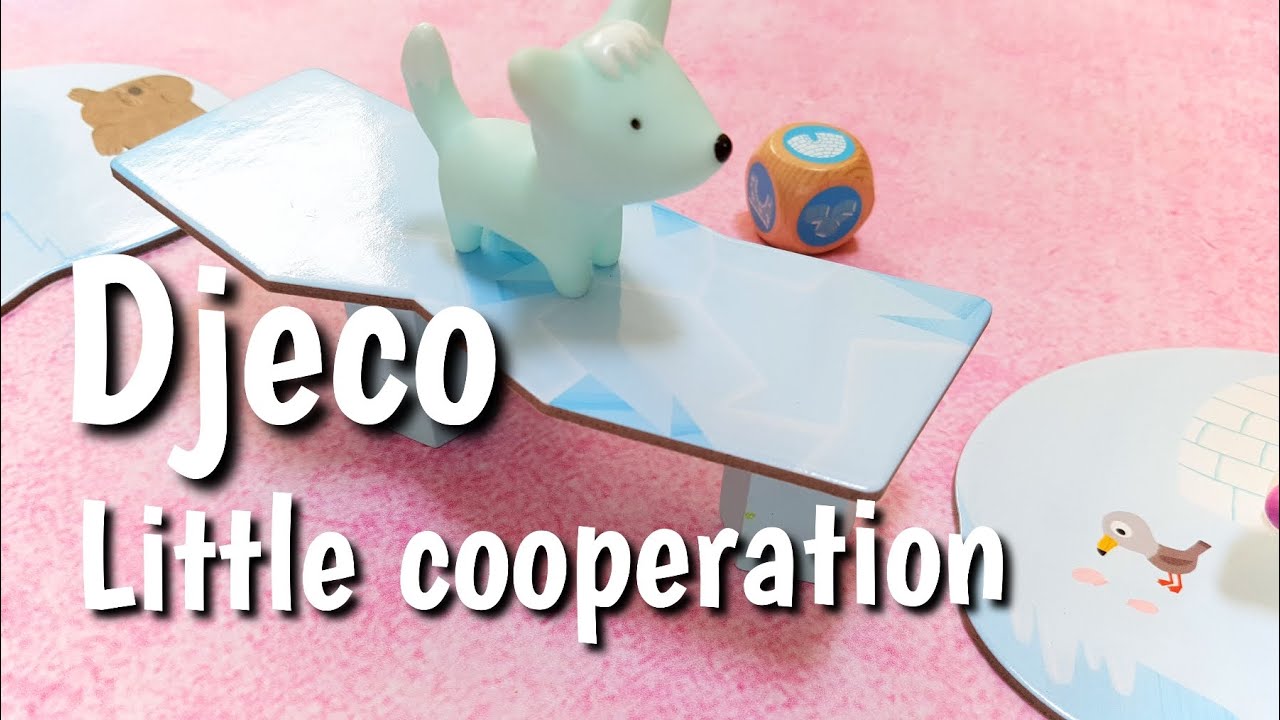 Gra Droga do iglo Djeco | Little cooperation Djeco 2+