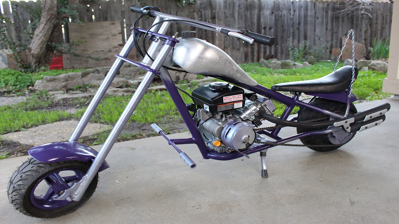 Mini Chopper Build pt.2 🏍