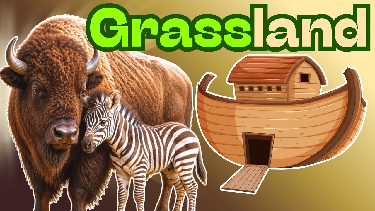 Grasslands Animals for Toddlers | God’s Animals (Ages 2+)