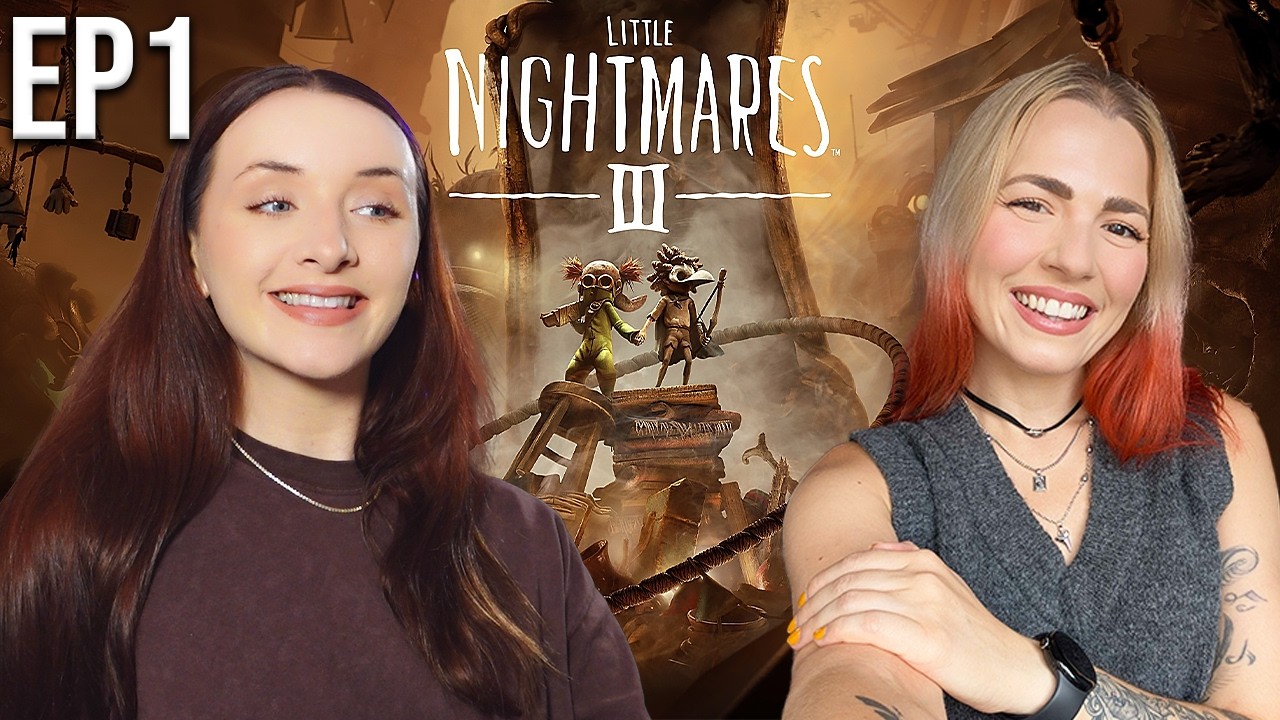 Little Nightmares 3 🔥 | LUCYJROBYN Gameplay with @marignetic [1]