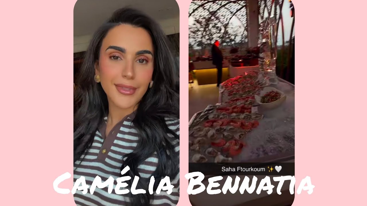 Camélia Bennatia soirée iftar en amoureux sur Dubai 🥰🥰