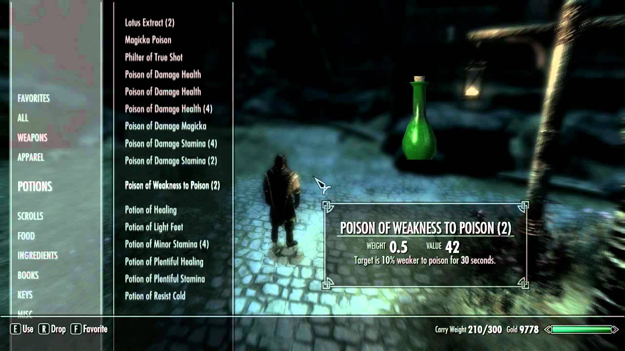 Skyrim Mod Review-Categorized Favorites Menu