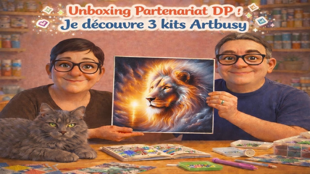 Unboxing Partenariat DP✨ Je découvre 3 kits  ✨ Artbusy ✨