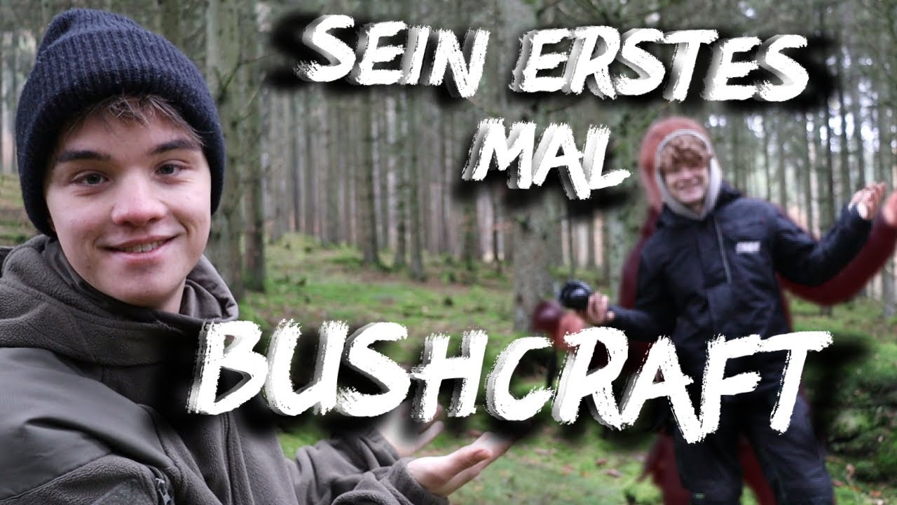 Seine erste Bushcraft Nacht im Wald | Bushcraft