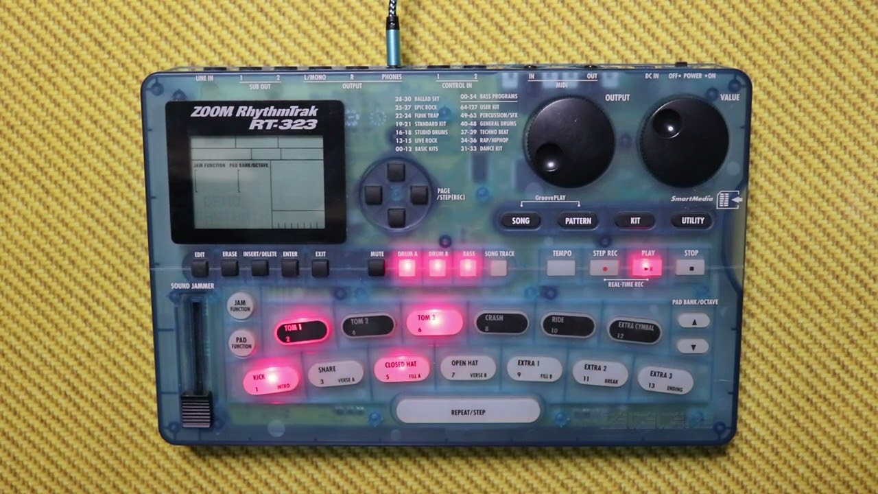 Zoom RhythmTrak RT-323 Demo
