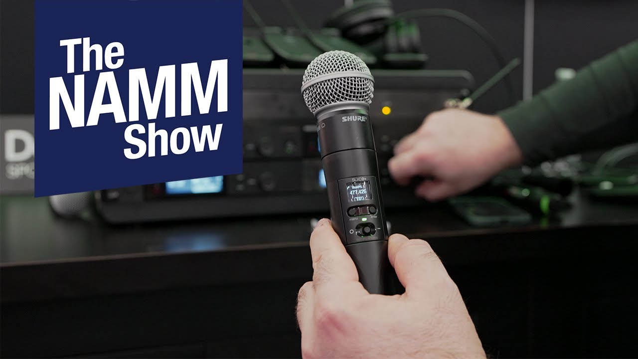 NAMM2026 I ShureワイヤレスSLX-D+の最新機能