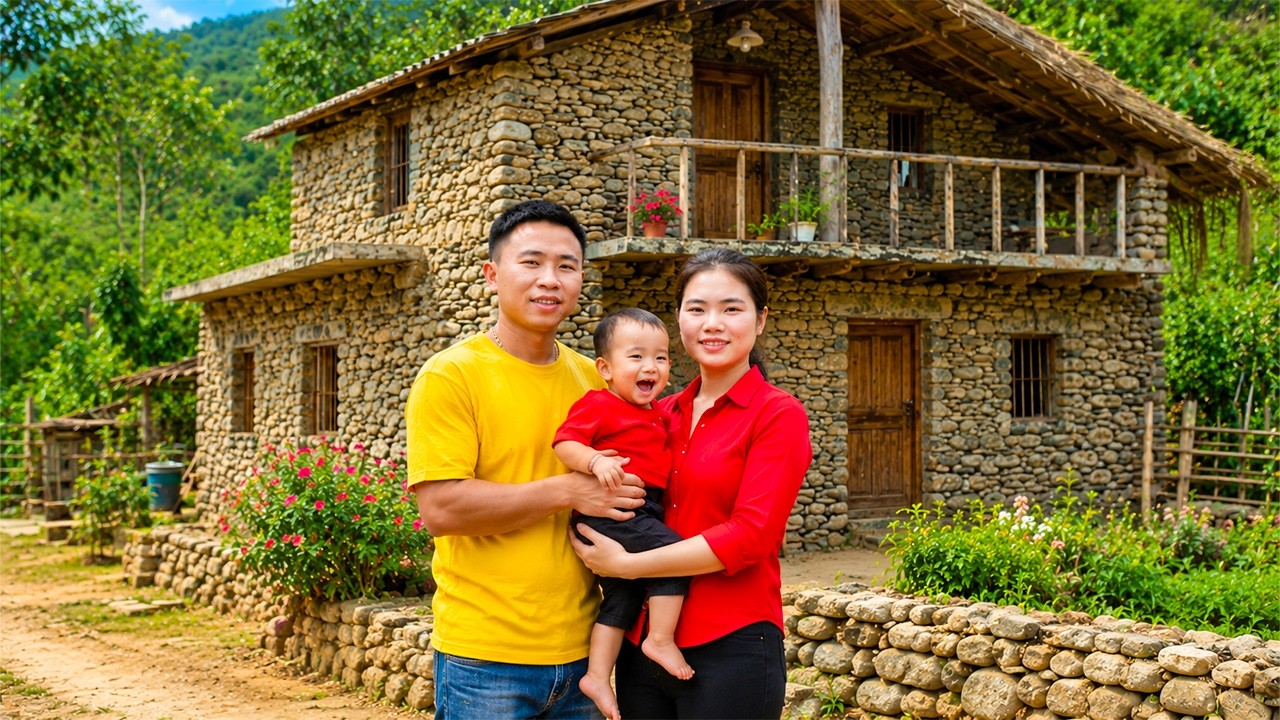 Our Dream Traditional Stone House Is Almost Finished &ndash; Cooking a Delicious Meal for the Builders