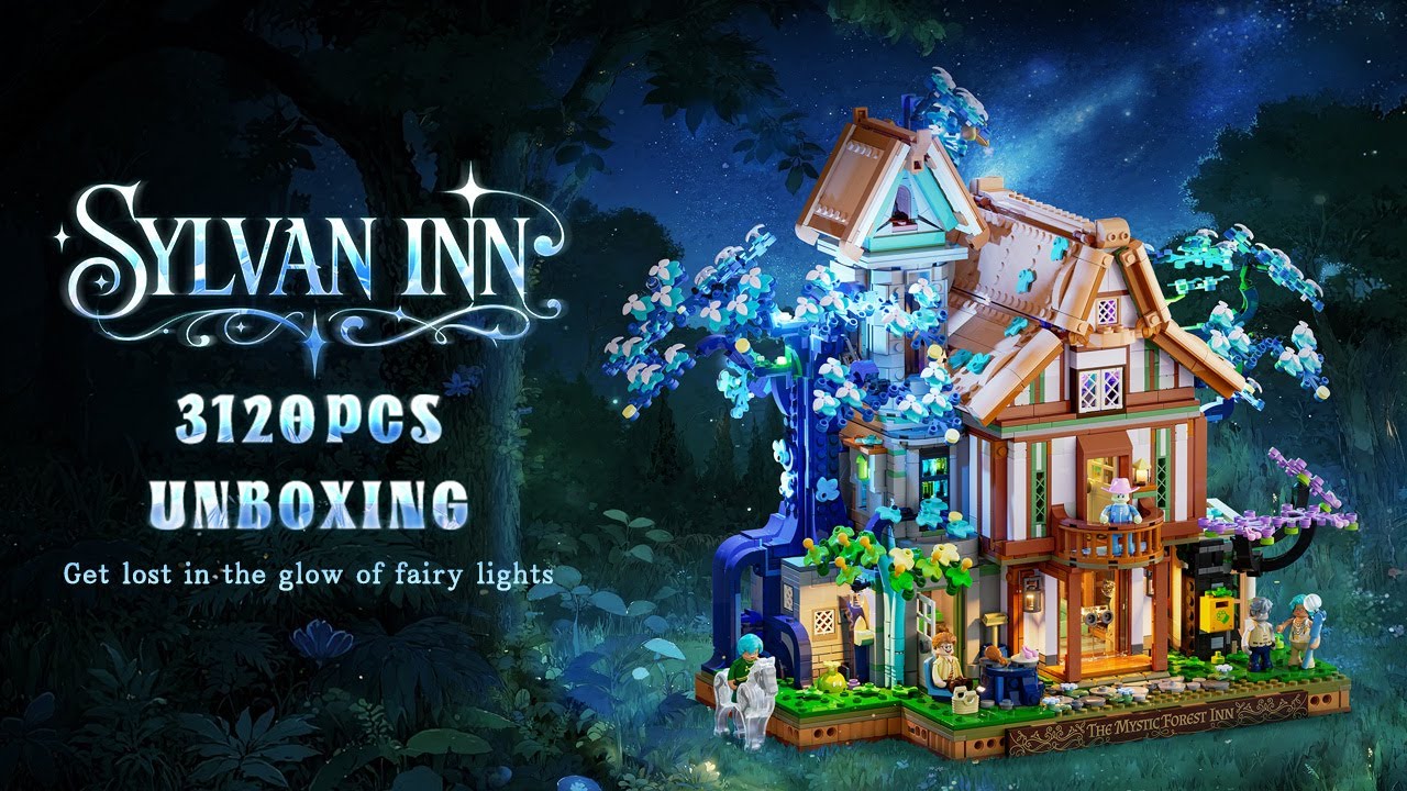 Lumibricks - 20006 Light Up the Forest! 🌲 Discover the Magic of the Sylvan Inn
