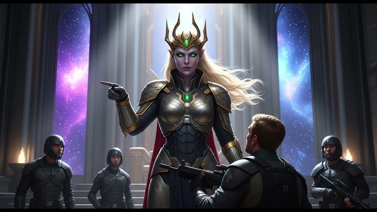 She Chose the Human Soldier Before the Throne | A Giantess Sci-Fi Story