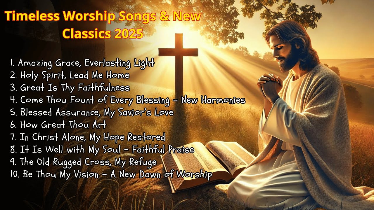 Traditional Christian Hymns with Lyrics | Timeless Worship Songs & New Classics 2025