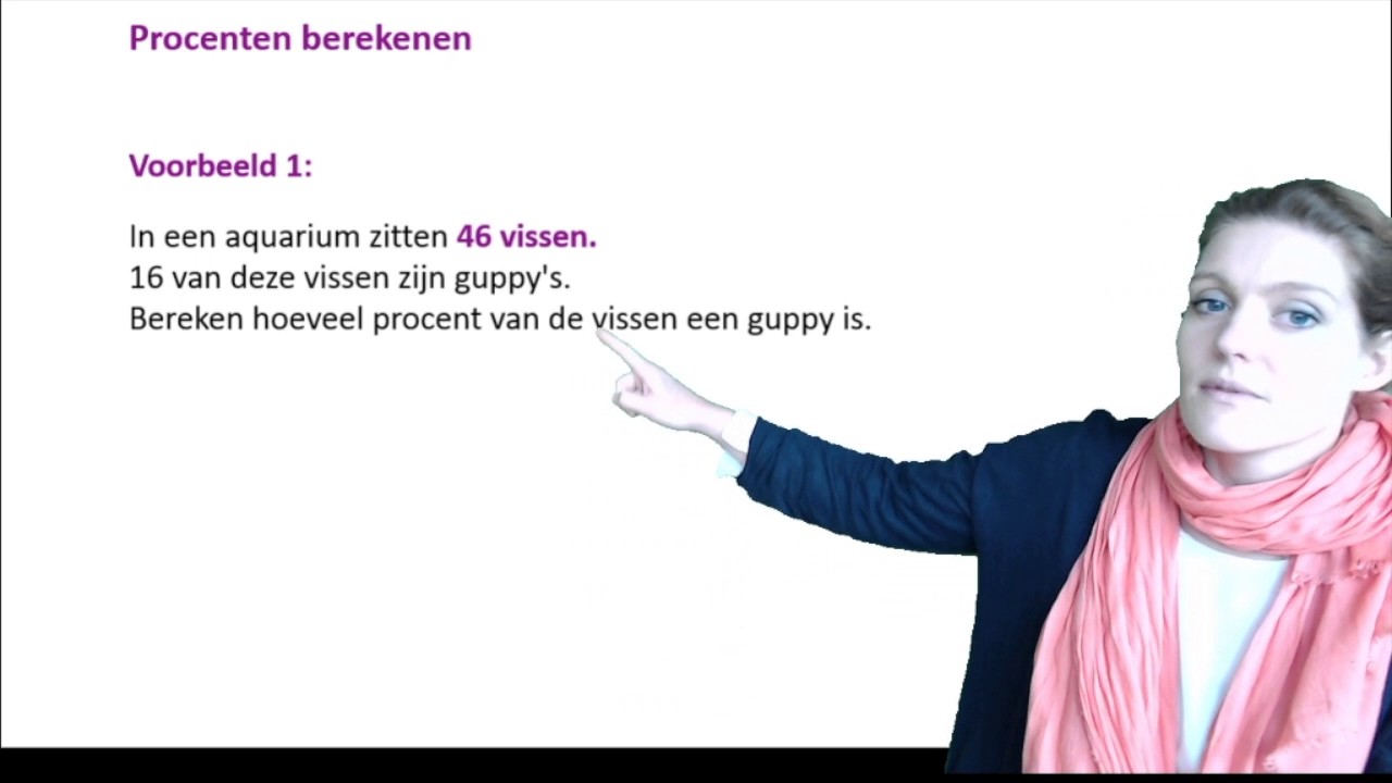 Procenten berekenen