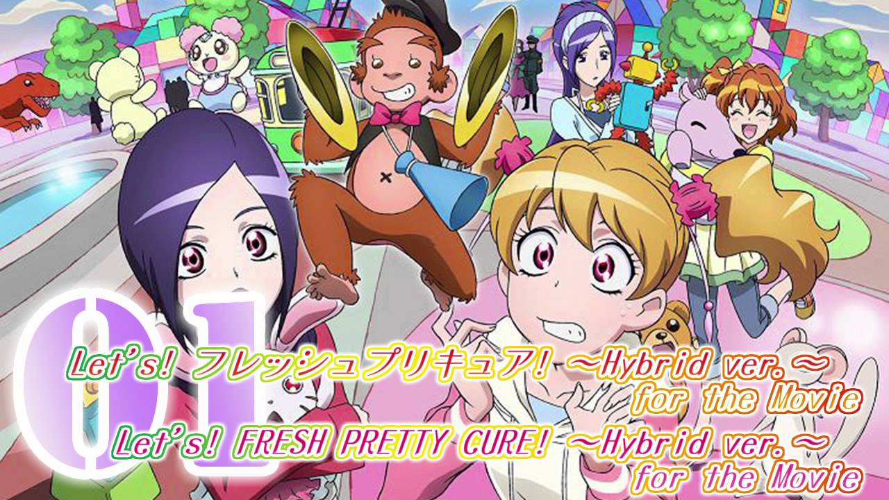 Fresh Precure! the Movie Theme Song Track01