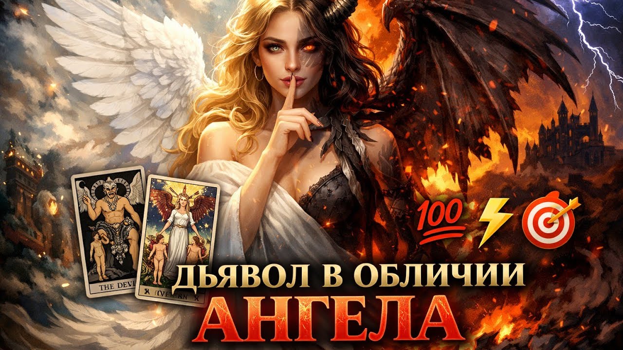 ВОЛОСЫ ДЫБОМ 😱💯 ДЬЯВОЛ В ОБЛИКЕ АНГЕЛА.#таро #гадание #tarot 