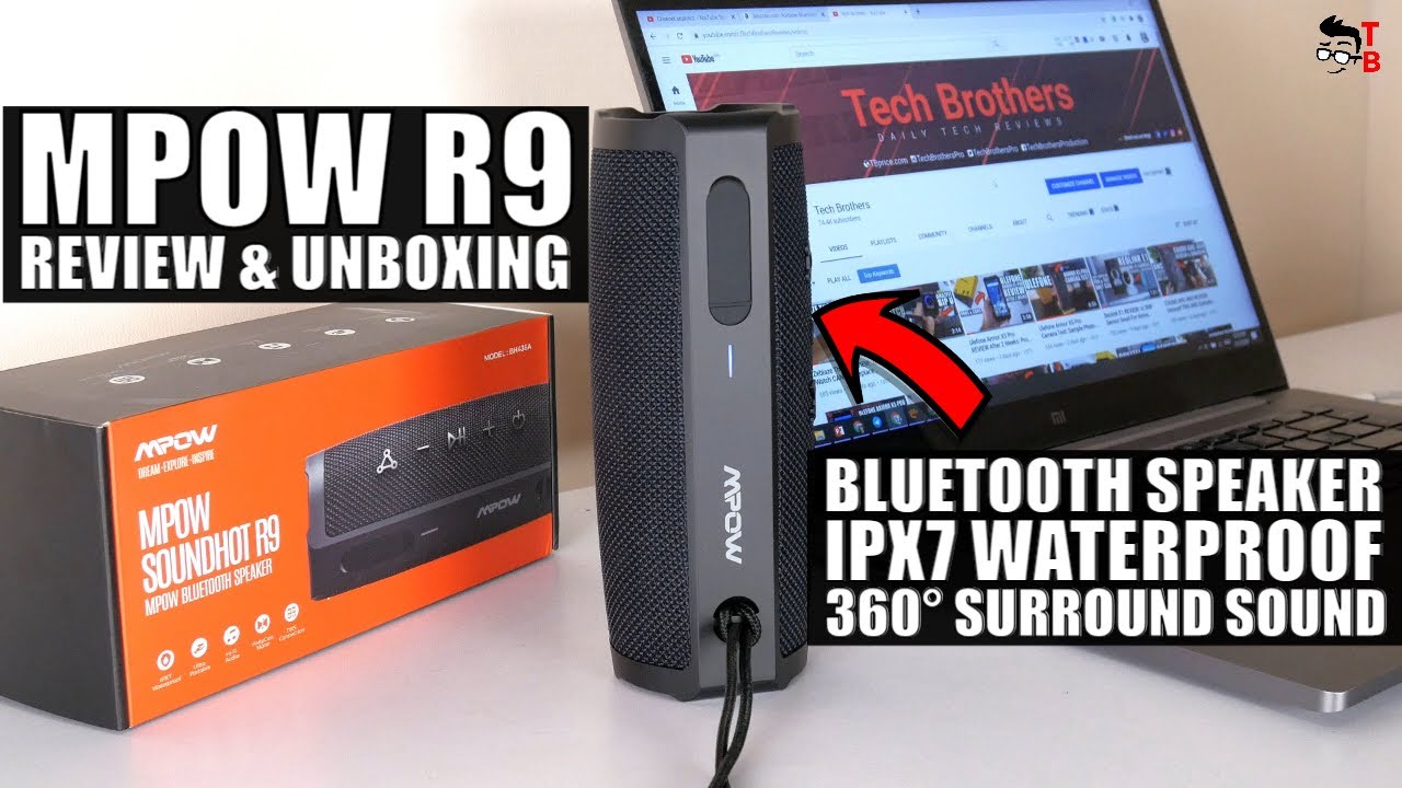 MPOW R9 REVIEW: I Didn't Expect THIS From $50 Bluetooth Speaker!