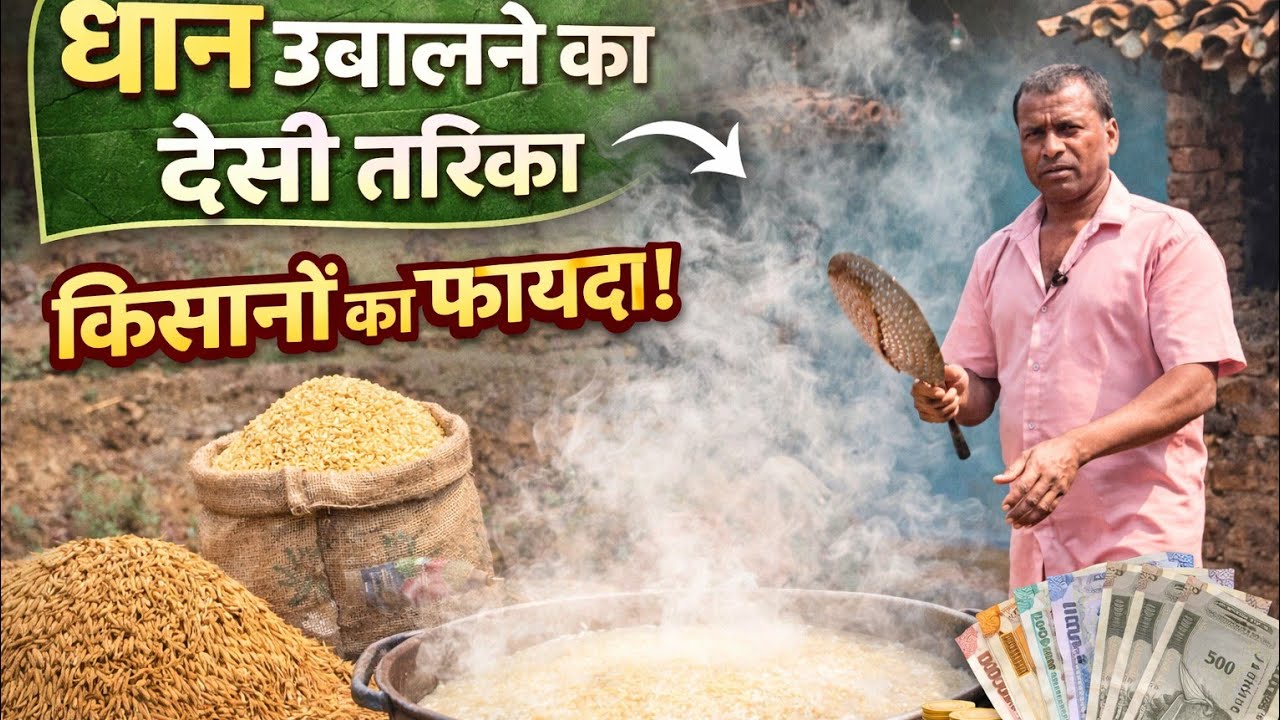 Paddy  Parboiling #PaddyParboiling #धानउबालना #VillageLife #RiceProcessing #Farming #Shorts