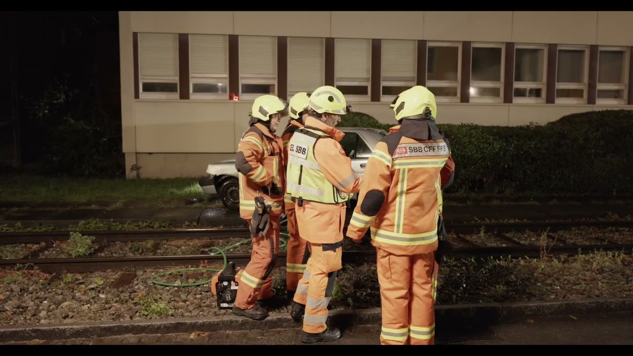 Einsatzübung Strassenrettung