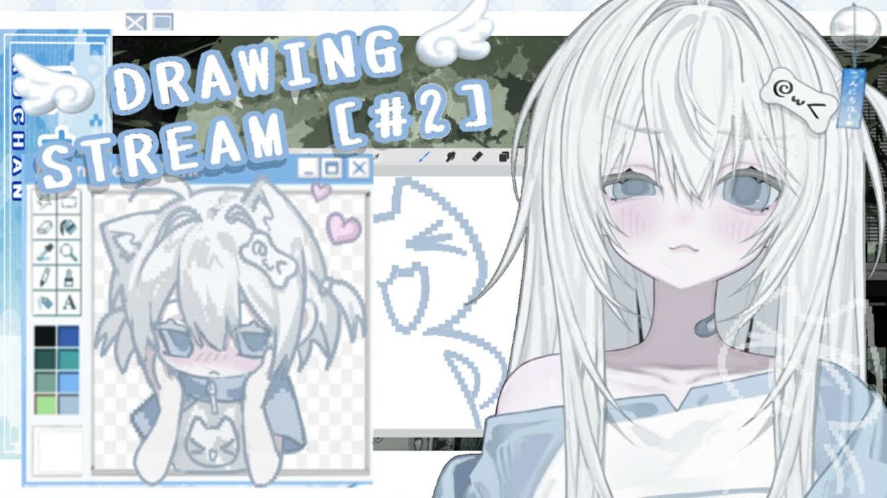 🎨DRAWING STREAM #2 Profile comms sample