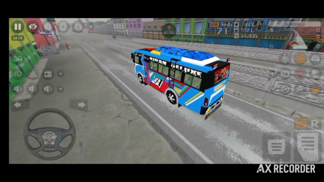 Finally Released/New Nepali Kiran Deluxe/Bus Mod/For bus simulator indonesia 