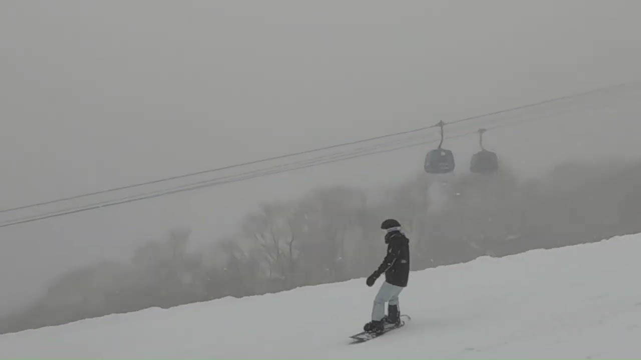 妙高杉之原滑雪場。日本新瀉。不用人擠人，不用吹冷風，滑道8公里。