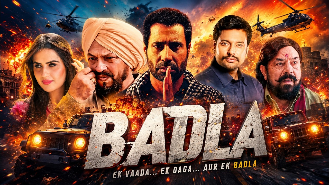 Badla (2026) | New Punjabi Movie | Binnu Dhillon, Dev Kharoud | Latest Punjabi Movies 2026