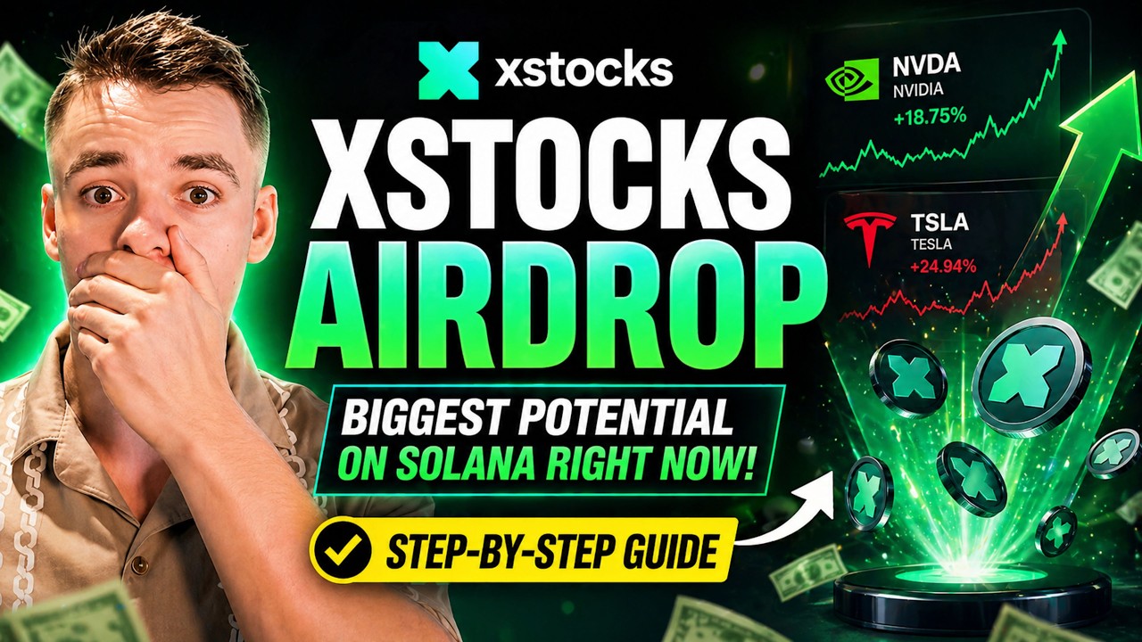 The Tokenized Stock Strategy That Could Pay a 5-Figure Airdrop (Xstocks Airdrop Guide)