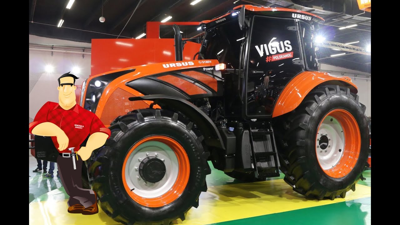 Traktor Ursus C-3150V Power VIGUS targi AGROTECH Kielce 2016 PREMIERA