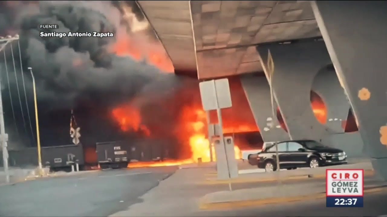 Culpan al robo de plumas por choque de pipa y tren en Aguascalientes | Noticias Ciro Gómez Leyva