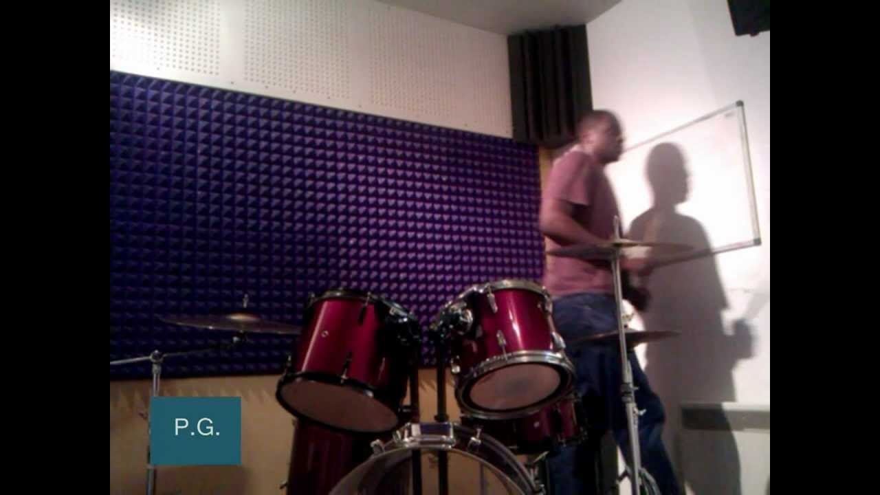P.G. - Playing Drums @PGchristianmusic