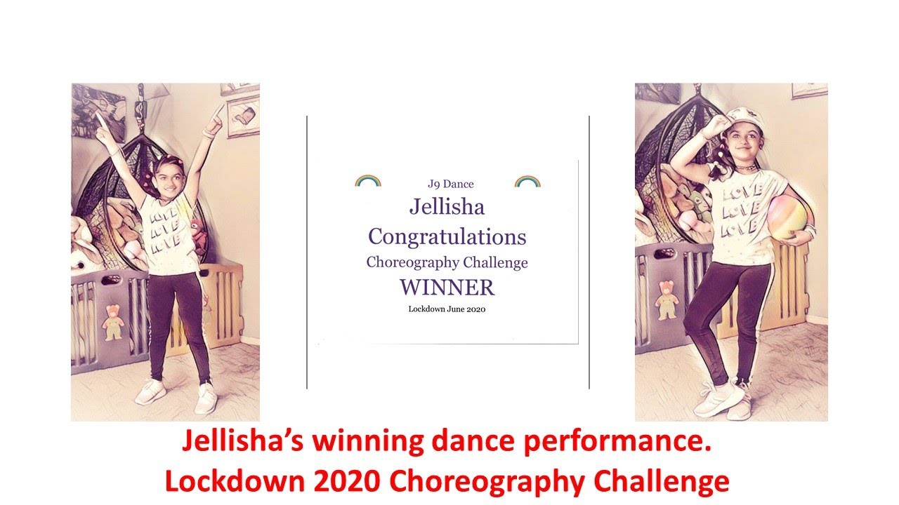 Jellisha's winning dance performance.Lockdown 2020 Choreography Challenge