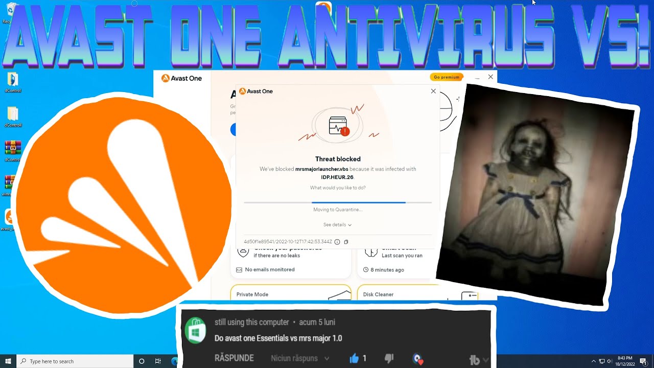 Avast One Antivirus VS MrsMajor 1.0 Virus!