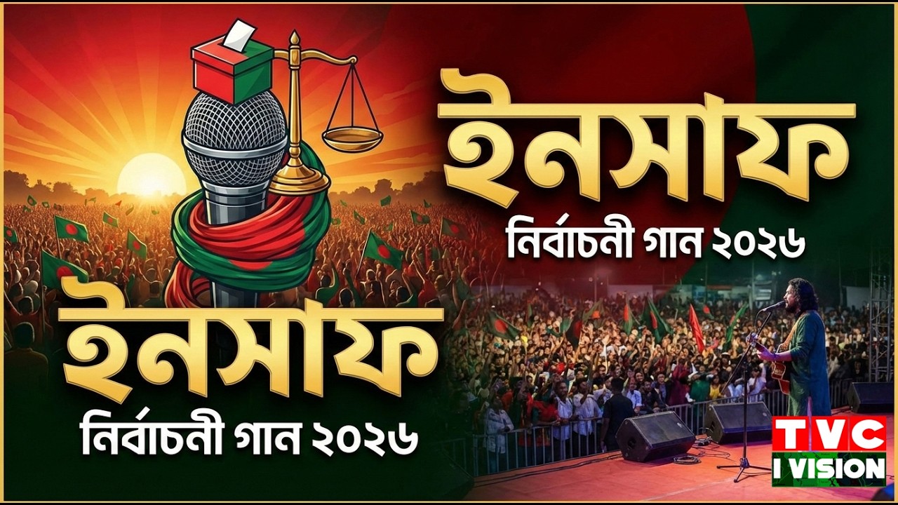 শান্তিপূর্ণ ও গ্রহণযোগ্য নির্বাচনী গান | DJ Election Anthem 2026 | Vote For Justice | Justice Song