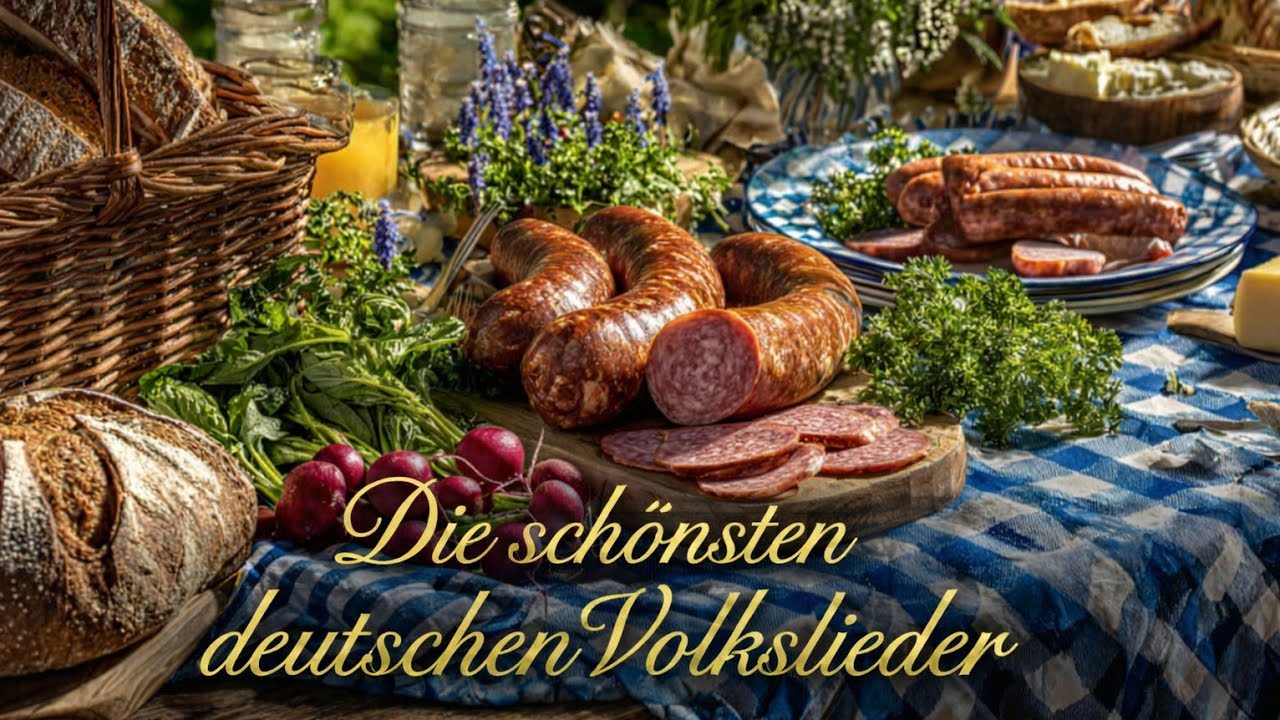 🥨 Die 50 schönsten deutschen Volkslieder: Musik zum Picknick & Entspannen 🧺