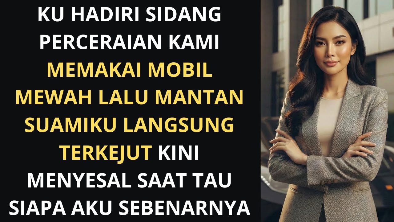 KUHADIRI SIDANG PENCERAIANKU PAKAI MOBIL MEWAH HINGGA MANTAN SUAMIKU MENYESAL MINTA BALIKAN - TELAT!