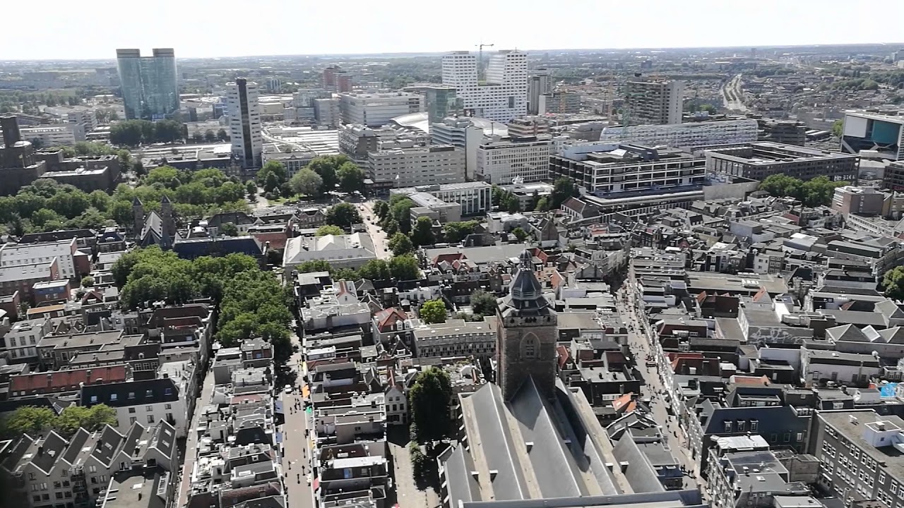 UTRECHT - Top of Domtoren panoramic