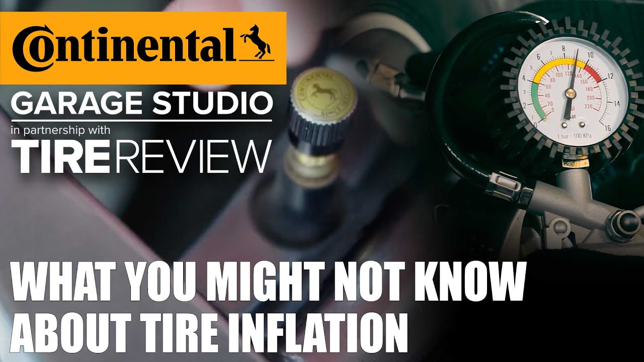 What tire technicians might not know about tire inflation