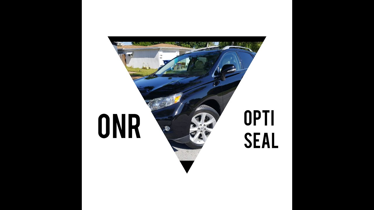 Rinse-less Wash and Protect (ONR & Opti-Seal)