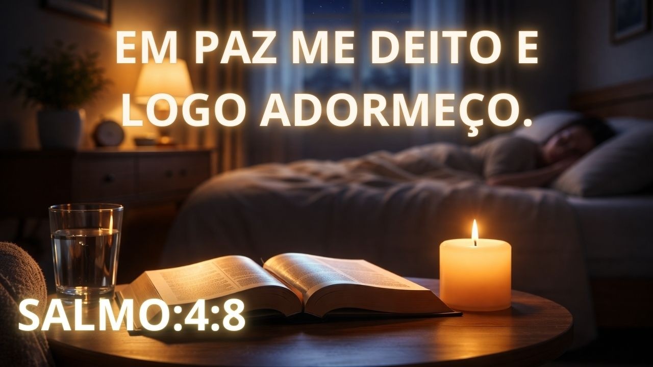 DESCANSE SEM ANSIEDADE | ORAÇÃO DA NOITE