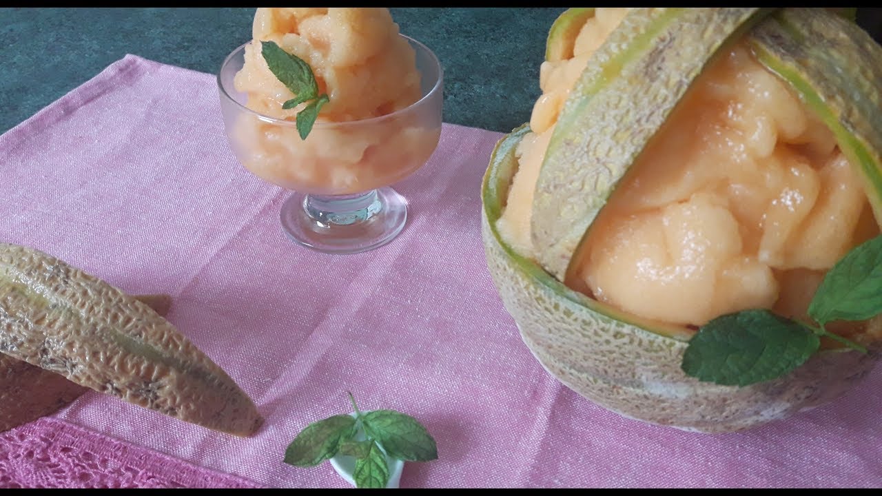 SORBETTO AL MELONE CANTALUPO