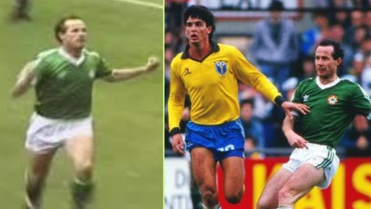 Liam Brady 1-0 Brazil 1987! Ireland's Greatest Sporting Moment